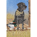 Labrador Black<br>Item number: C984: Dogs Holiday Merchandise Holiday Greeting Cards 
