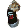 Doggie Tank - Silent Night.  Howli Night.: Dogs Holiday Merchandise Christmas Items 
