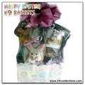 Happy Easter Dog Gift Box<br>Item number: K9CEBX: Dogs Holiday Merchandise Easter Themed Items 