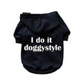 I Do It Doggystyle- Dog Hoodie: Dogs Pet Apparel Sweatshirts 