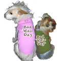 Doggie Tee - Bad Hair Day: Dogs Pet Apparel T-shirts 