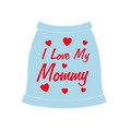 I Love My Mommy Dog Tank Top: Dogs Pet Apparel Tanks 