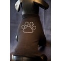 Paw Print Rhinestone Dog Tank Top: Dogs Pet Apparel T-shirts 