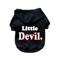 Little Devil- Dog Hoodie: Dogs Pet Apparel T-shirts 