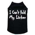 I Can't Hold My Licker - Dog Tank: Dogs Pet Apparel Tanks 