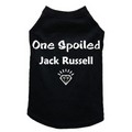 One Spoiled Jack Russell- Dog Tank: Dogs Pet Apparel Tanks 
