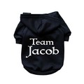 Team Jacob- Dog Hoodie: Dogs Pet Apparel Sweatshirts 