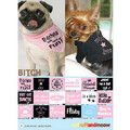 Doggie Tee - 10% Angel 90% Bitch: Dogs Pet Apparel T-shirts 