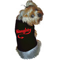 Doggie Sweatshirt - Naughty: Dogs Pet Apparel Sweatshirts 