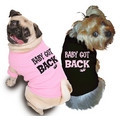 Doggie Sweatshirt - Baby Got Back: Dogs Pet Apparel Sweatshirts 