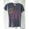 Rescue Tee for Gals: Dogs Products for Humans Apparel 