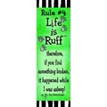 Dog's Rules Bookmarks Rule # 4<br>Item number: RULE # 4: Dogs Products for Humans Bookmarks 