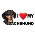 Car Magnets - 4" x 8" waterproof magnets - 4 per case (Breeds Dachshund-Pug): Dogs Products for Humans For the Car 