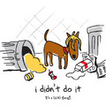 Women's I Didn't Do It: Dogs Products for Humans Apparel 