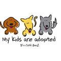#3 My Kids are Adopted - Yellow: Dogs Products for Humans Apparel 