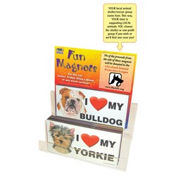 Dog Breed Car Magnet Counter Display