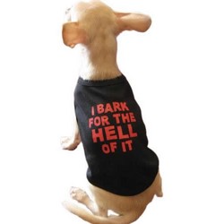 I Bark For The HELL Of It Dog Tank Top
