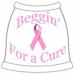 Beggin' For A Cure Dog Tank Top