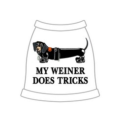 My Weiner Does Tricks Dog Tank Top