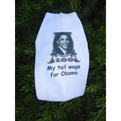 Tail Wags for Obama Tank Top