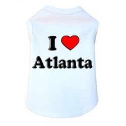I Love Atlanta- Dog Tank