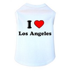 I Love Los Angeles- Dog Tank