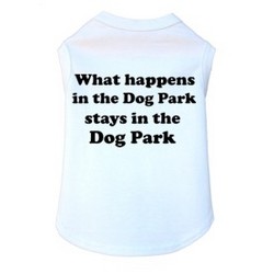 What Happens in the Dog Park- Dog Tank