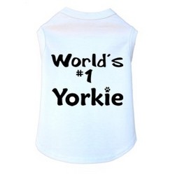 World's #1 Yorkie- Dog Tank