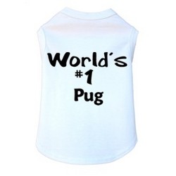 World's #1 Pug- Dog Tank