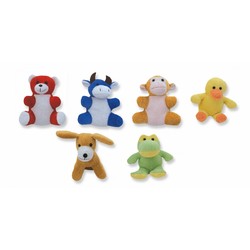 Terry Cloth Animal Cuties - 6 Pack