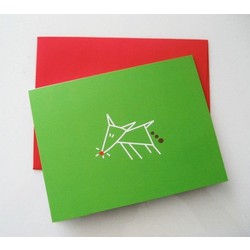 "Poop Dog" Holiday Cards