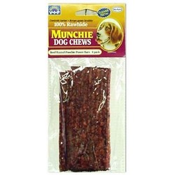 BEEF BASTED POOCHIE POWER BARS / 4 PACK