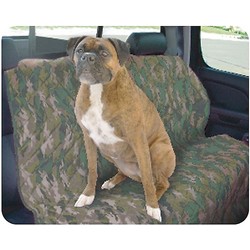 JEEP CAR SEAT COVER / ARMY GREEN CAMOUFLAGE