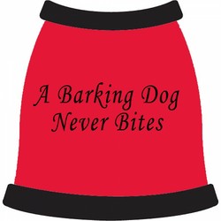 A Barking Dog Never BItes Dog T-Shirt
