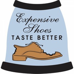 Expensive Shoes Taste Better (men's) Dog T-Shirt