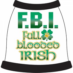 F.B.I. Full Blooded Irish Dog T-Shirt