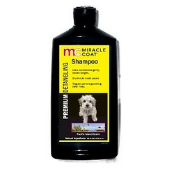 Miracle Coat Premium Detangling Dog Shampoo - 12/case