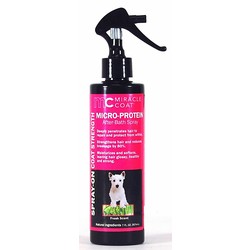 Miracle Coat Micro-Protein Coat Support Spray for dogs - 12/case