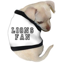 Lions Fan Dog T-Shirt