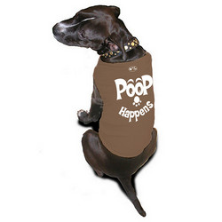 Doggie Tank - Poop Happens