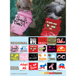 Doggie Tee - Cancer Ribbon (Graphic)