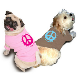 Doggie Sweatshirt - Peace (Graphic)