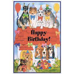 Birthday Invitations Dog v.1