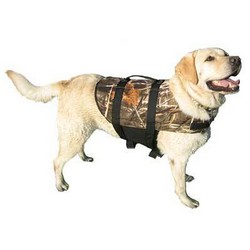 Camo Dog Life Vest - SMALL ONLY