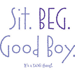 Sit. Beg. Good Boy Night Shirt (one szie) - Light Pink