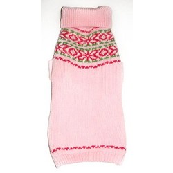 Pink Fair Isle Sweater