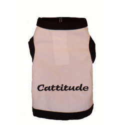CATTITUDE Cat T-Shirt or Muscle Tank