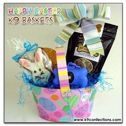 Happy Easter Dog Gift Basket