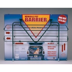 Vehicle Barrier Display Frame