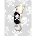 Girl Skull & Crossbones Dog Tank Top: Dogs Pet Apparel 